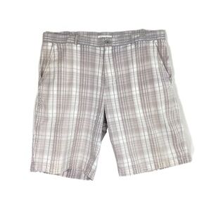 Calvin Klein Men’s Plaid Seersucker Shorts